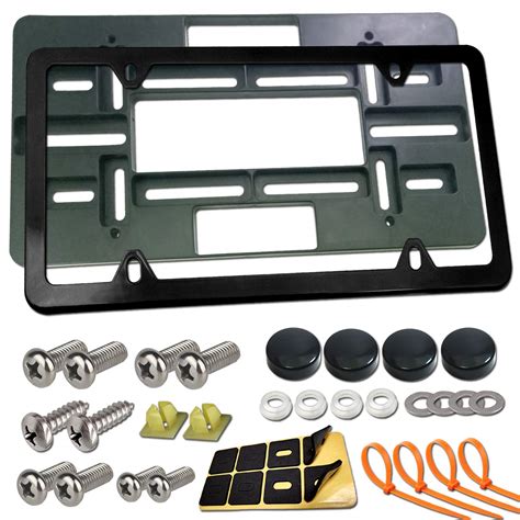 universal license plate mounting bracket